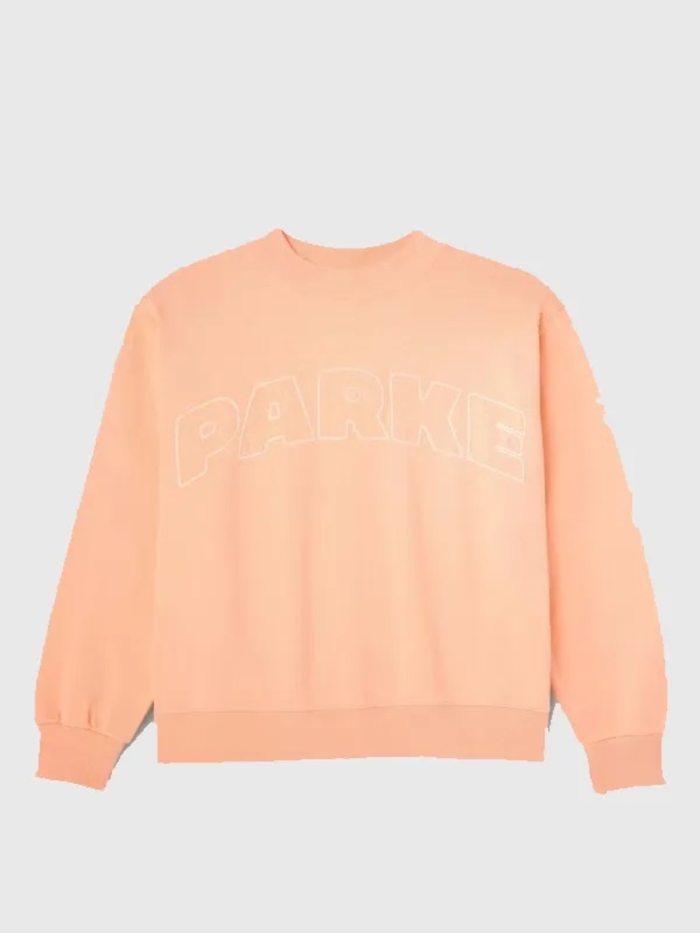 PARKE x Target Peach Mockneck Sweatshirt